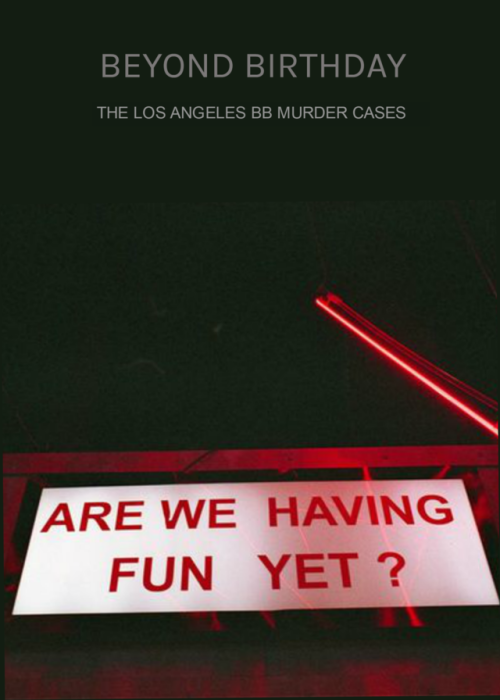 targannington: Death Note: Another Note|Los Angeles BB murder cases-I’m a corpse. -Uh? -I have bec