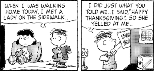 November 24, 1999 — see The Complete Peanuts 1999-2000