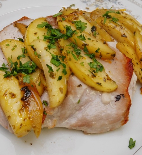 Pork Chops With Apples