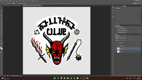 im very obsessed with stranger things 4 and the hellfire club so i wanna make tee’s for everyo