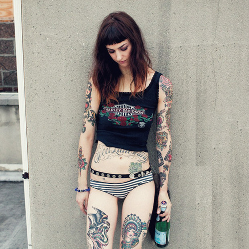 itattoobabes:  girl tattoo 