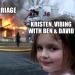 kirjavasblade:Some memes in honor of the new Evil episode coming out tonight! Cant wait to see my favorite ice-axe-murderer (Kristen), her chaotic-gremlin daughters (the Bouchard daughters), the most precious preist-to-be (David), & the funniest,