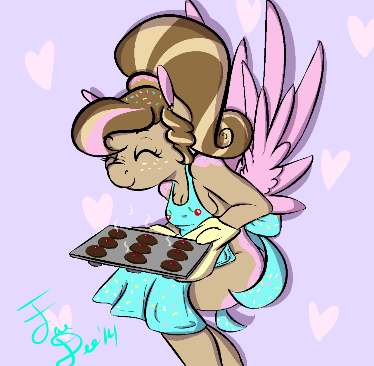 faedee:  Current apron-cuties. You can get your own apron cutie for $25-30! +$10