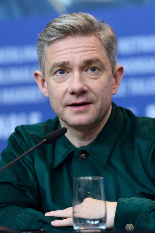 【HQ】Martin Freeman attending The Operative Press Conference as part of the 69th Berlin International