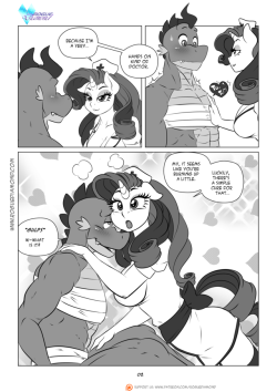 theroguediamond:  page 2 of our Nurse Rarity special comic! :D   Missed the beginning? Start right here!Support our Patreon so we can get these pages out faster 