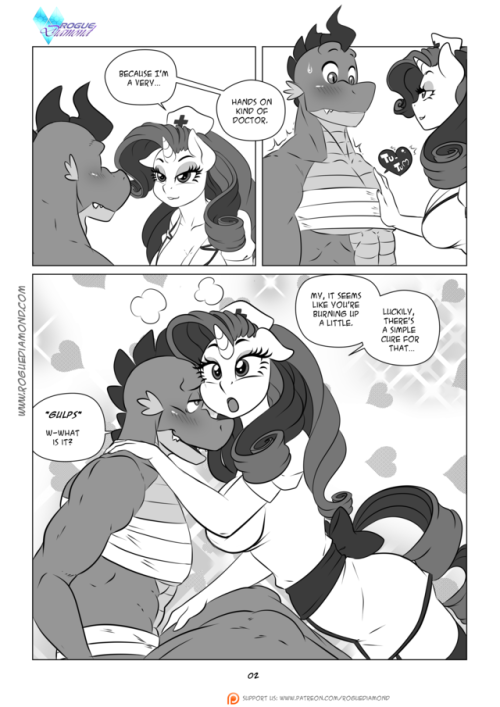Sex theroguediamond:  page 2 of our Nurse Rarity pictures