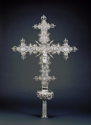 slam-european: Processional Cross, Spanish, 16th century, Saint Louis Art Museum: European Art to 18