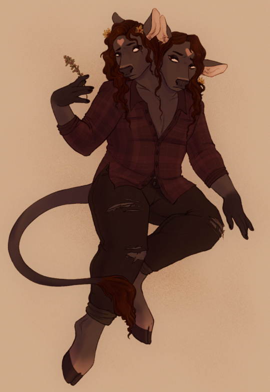 a cow for @straydogkidnapskids