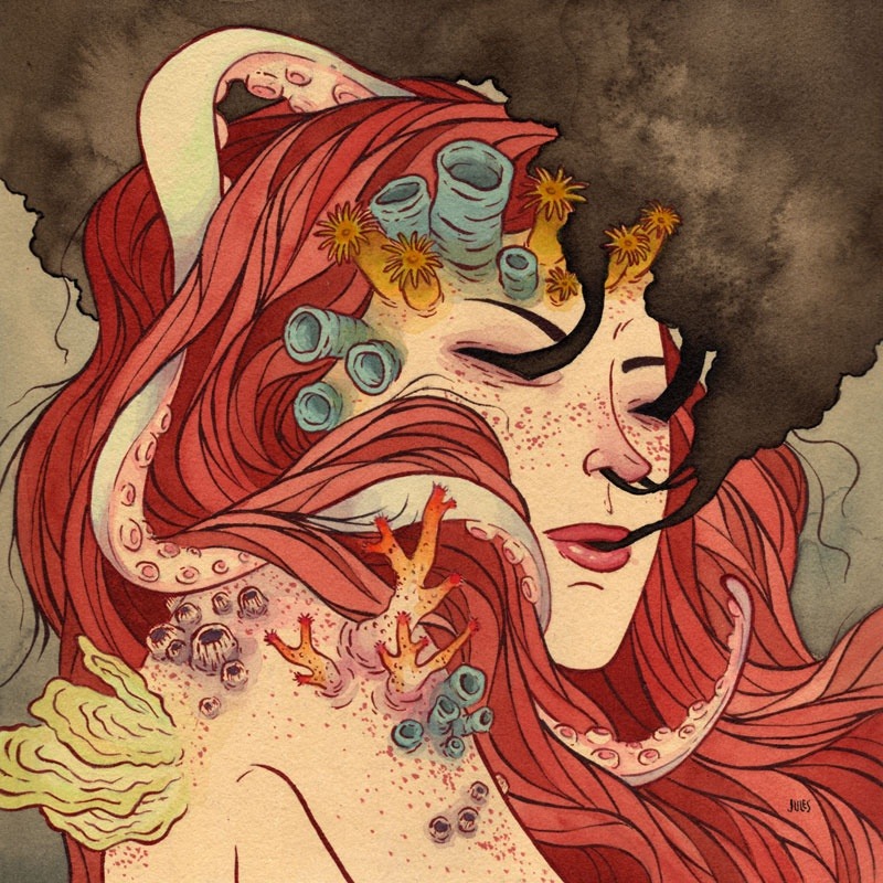 supersonicart:  Julian Callos x INPRNT. For today’s selection of 25 Days of Christmas