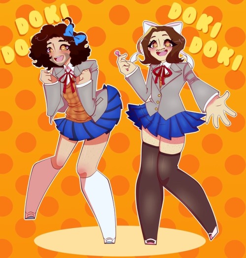 nymphity: It’s been a long while huh?Well anyway I’ve been watching the game grumps play ddlc and de