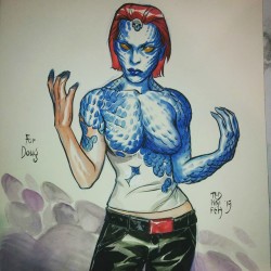 tednaifeh:  Mystique commission for Doug.