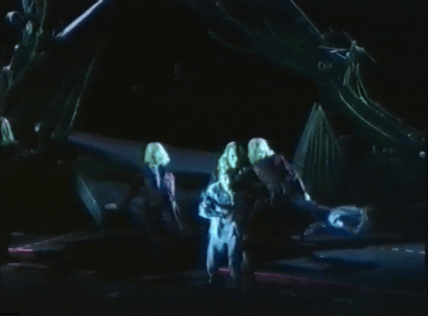 Andreas Bieber As Rudolf And Uwe Krger As Der Tod In The Original Production Of Elisabeth (1992)