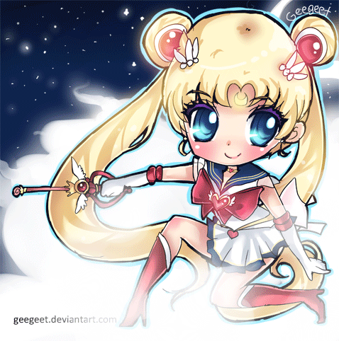 moonlightsdreaming:  Sailor Moon by Geegeet  