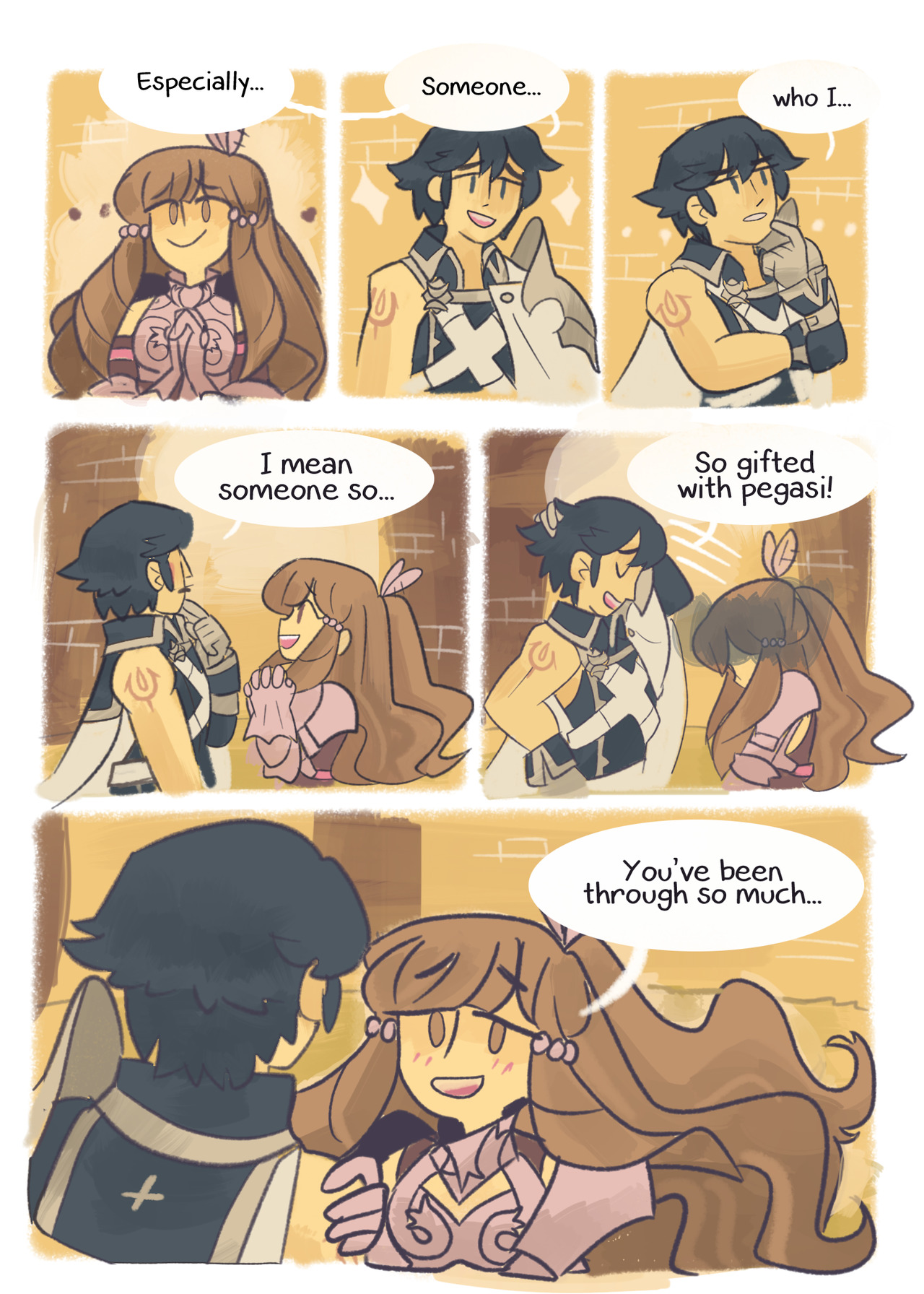 forsetiswind:  i’ve been working on this Chrom/Sumia commission for @crispytp​