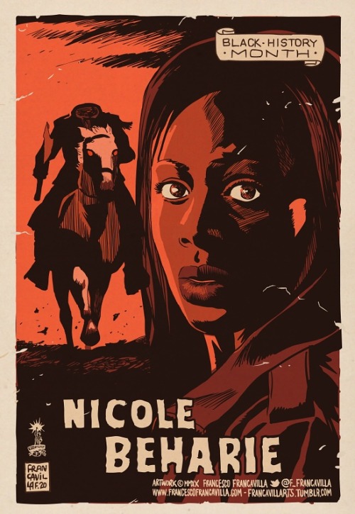  NICOLE BEHARIE Actress/singer Nikki Beharie co-starred (with Tom Mison & an all star cast) in o