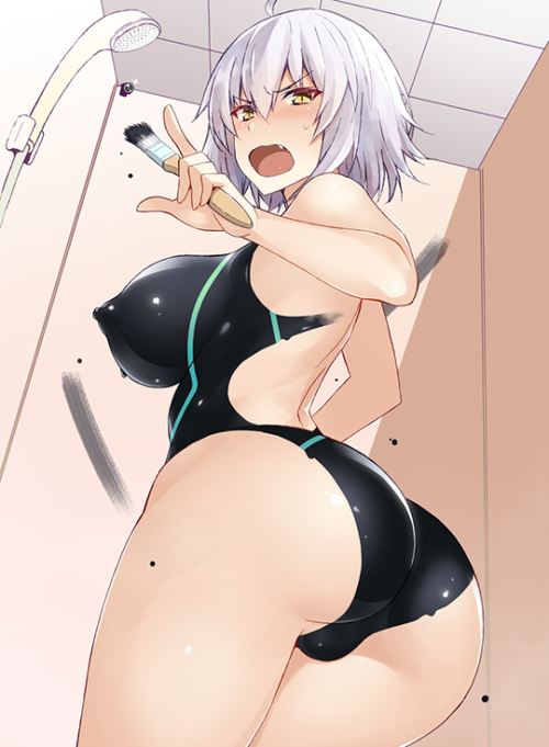 a-titty-ninja: 「ボディペオルタ」 by Astro | Twitter๑ Permission to reprint was given by the artist ✔.