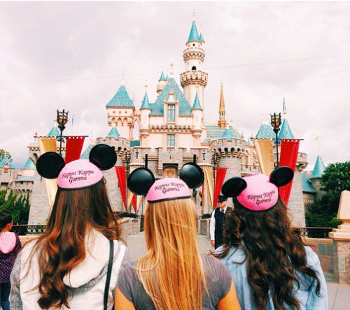 Thank you Disney for sending us to Disneyland and making us these adorable Kappa Kappa Gamma Minnie 