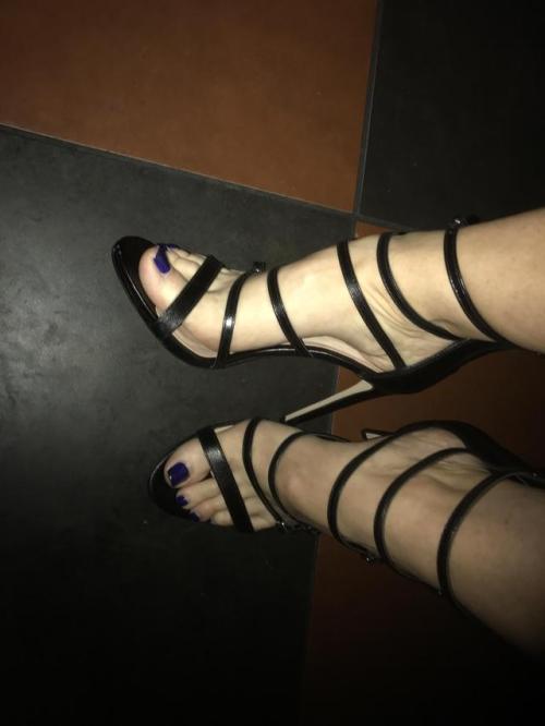sexy-bare-feet:My wife in sexy heels ift.tt/2jRljD3