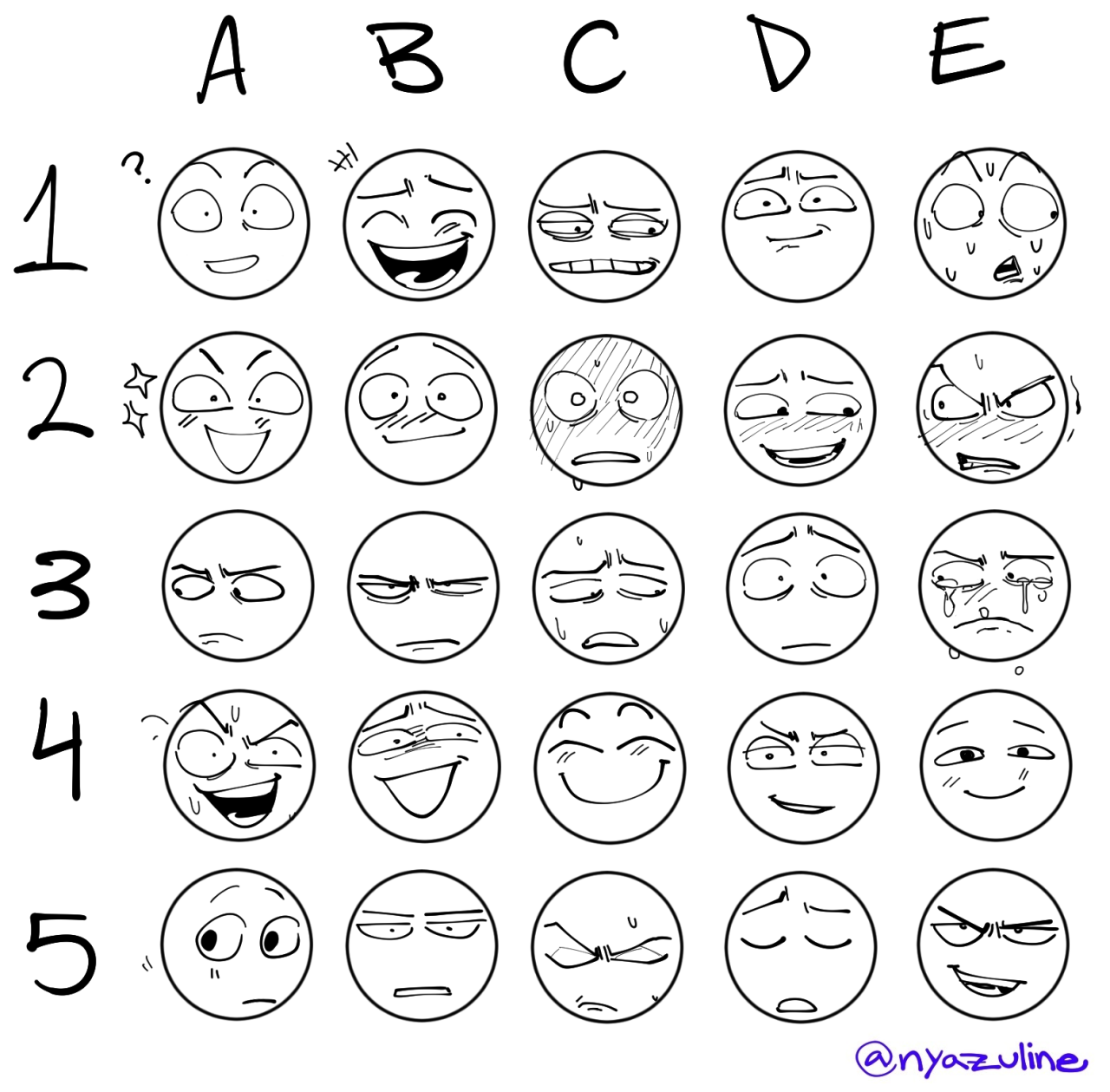 I'm doing face expression meme