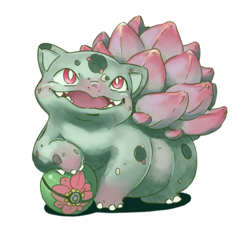 vincenzonova: Have a few little Bulbasaur doodles I did a few days ago! I’ve been getting way 