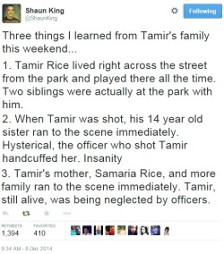 iwriteaboutfeminism:  New(-ish) information on the murder of Tamir Rice in Cleveland, Ohio. 