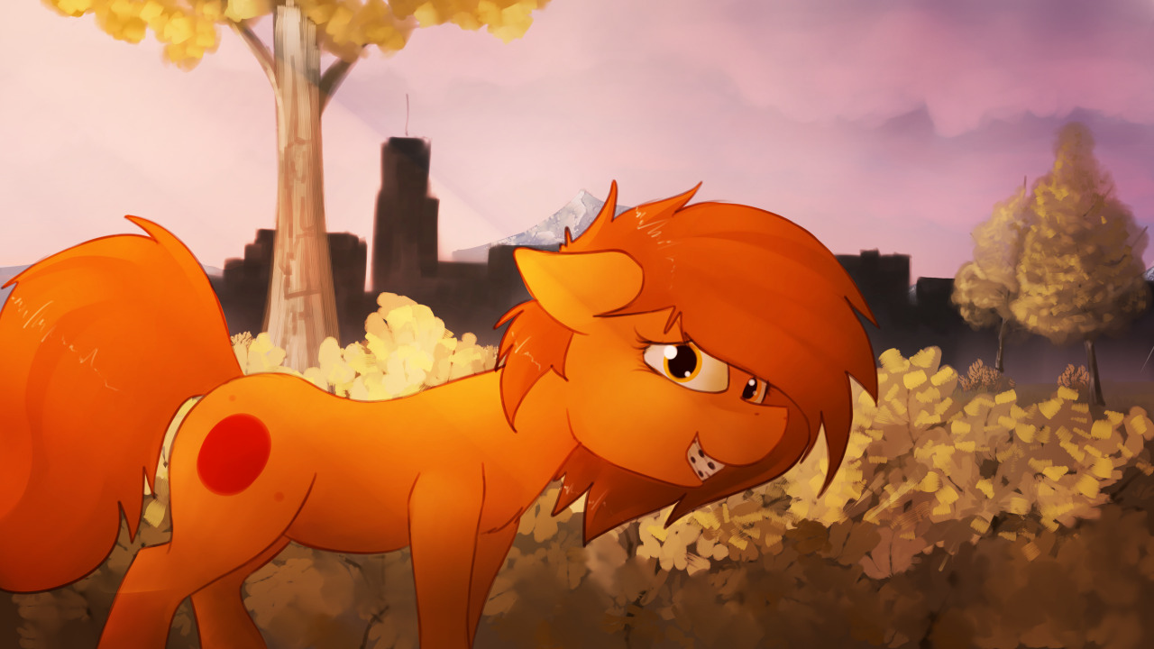 marsminer-venusspring:She’s just on a nice stroll through the park.D’aww &lt;3