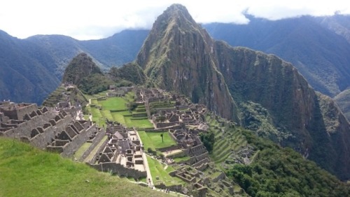 Machu Picchu The famous Machu Picchu. At first a wasn’t all that excited to visit Machu Picchu