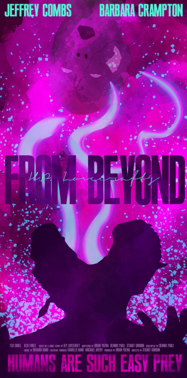 FROM BEYOND dir. Stuart Gordon Design/Illustration: DRW.mov/Drew Phillips