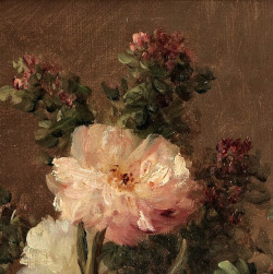 inividia:  Still life with peonies (detail)