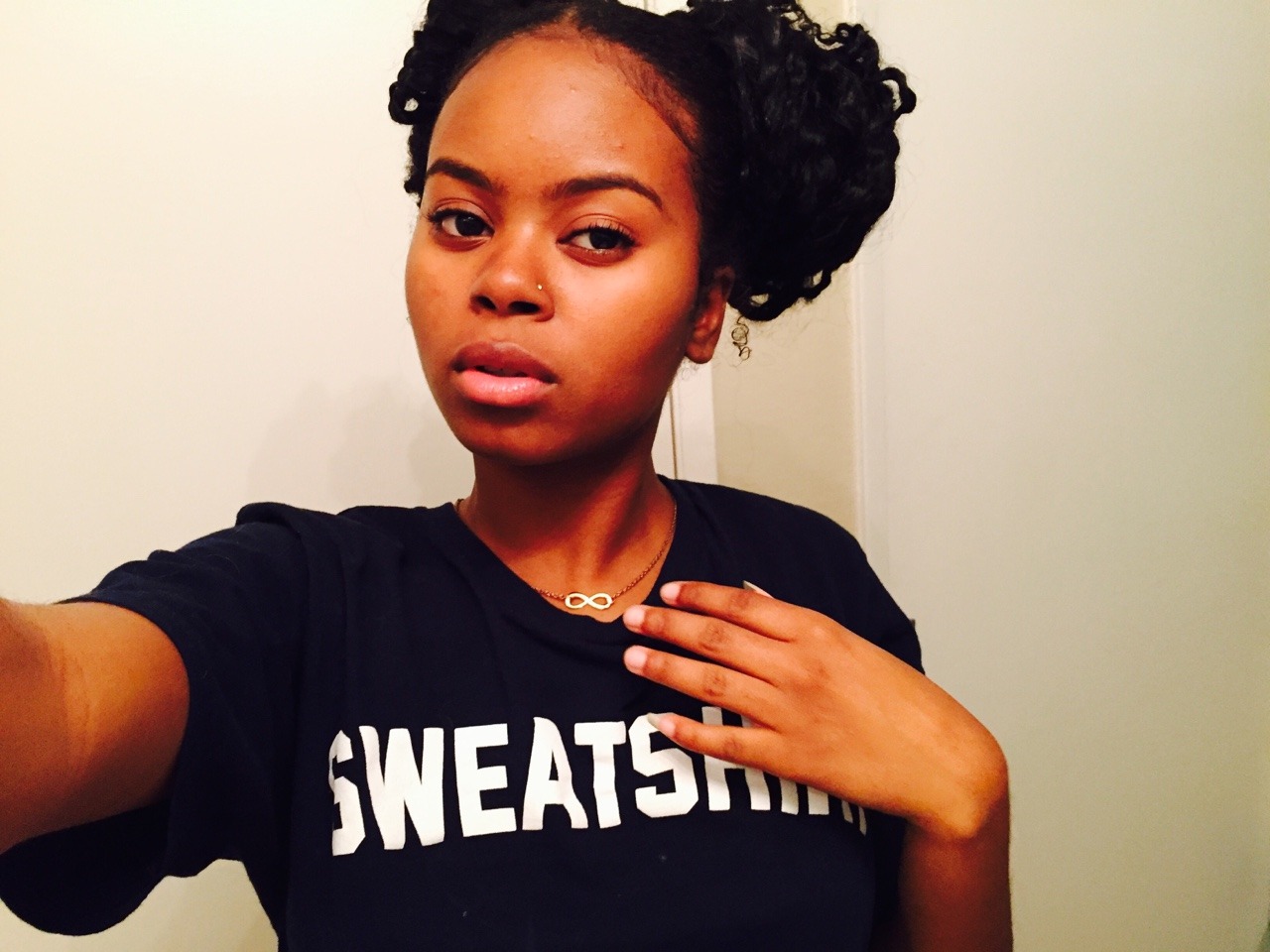 mrdorseywoods:  kierrabazilio:  Who told me to be a baby hair queen yesterday?  Damn.