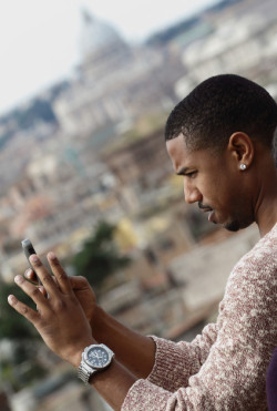 terrencecosby:  mbjnetwork:  Photocall for “Fruitvale Station” in Rome  Michael B. Jordan