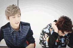 changrick:  favorite chunjoe moments | requested by: ppaengeol 
