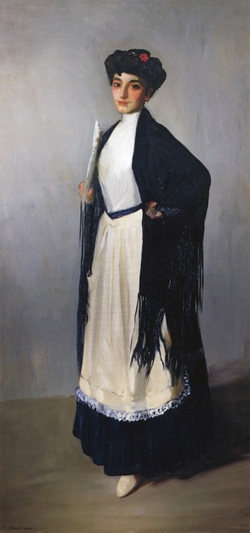 Modiste of Madrid (also known as Spanish Girl of Madrid), 1906, Robert Henri