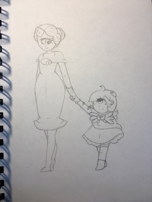 A Little Drawing Of @ask-averyunit S And @skulldudes S Argus Together I Made After Exams Today