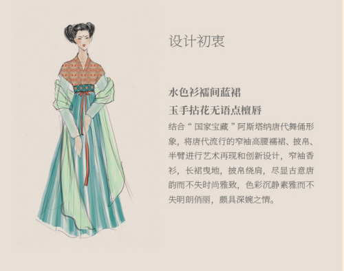 Chuyan’s new collection of hanfu inspired by Tang Dynasty figurines
