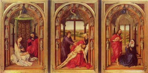 Mary Altarpiece, 1445, Rogier Van Der WeydenMedium: oil,panel