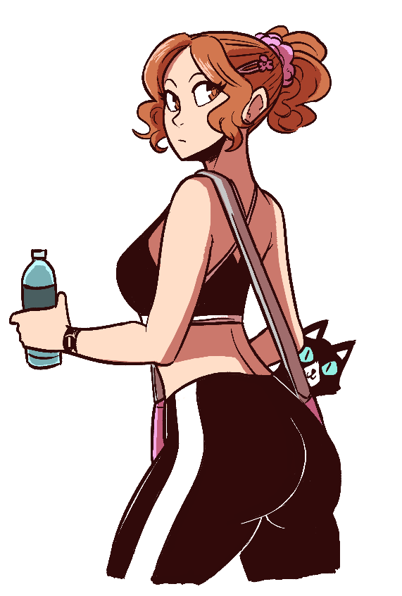 scruffyturtles:“Combat must be my form of stress relief.” - Haru Okumura, Mementos