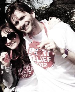 tashajohansson:  Happy 3rd Anniversary David and Georgia Tennant (12.30.2011) 