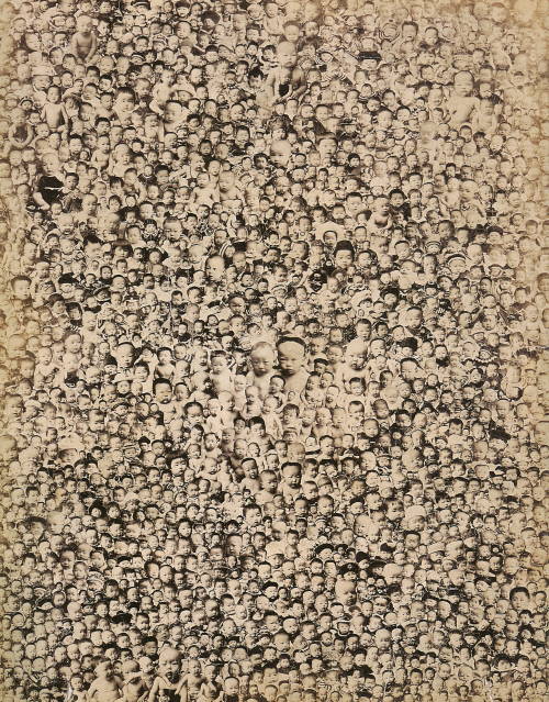 shihlun:  Reiji Esaki, Collage of Babies, 1893.