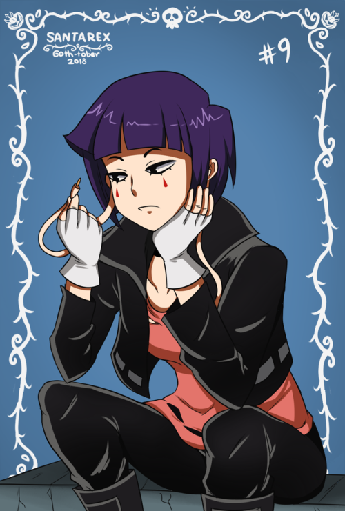 - Goth-tober Pic #9: Kyoka Jiro - Kinda missed the mark already, skipped a day, oh well.. Jiro from 