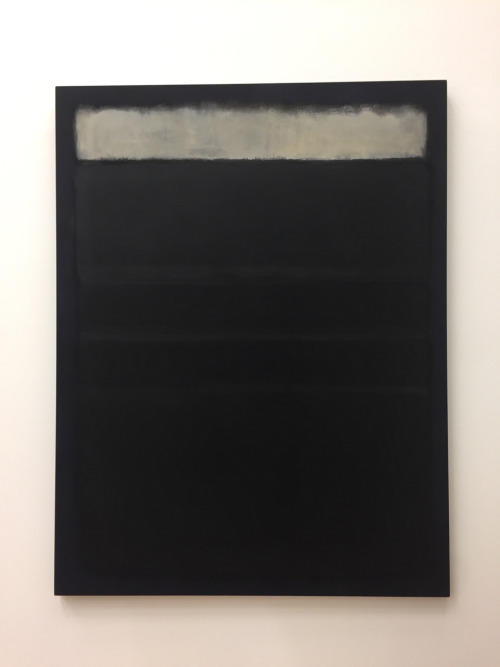 dailyrothko: Untitled (White, Blacks, Grays on Maroon), 1963 at Kunsthaus Zürich