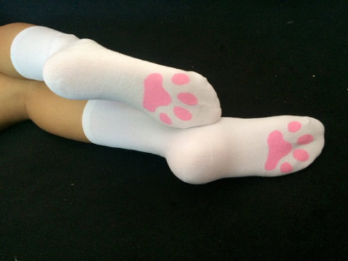 Kitten Paw Socks - $10.00