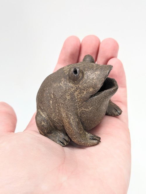 howdydoodydodis:  moldspace:  ceramic toad   frogchamp 
