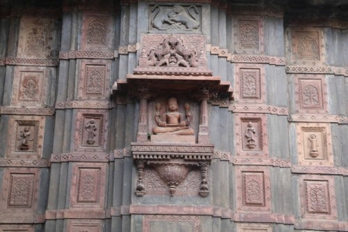 Surya at temple wall, Malwa, Madhya Pradesh