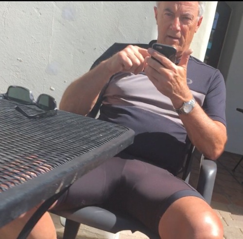 Mmm sometimes if I’ve been a good boy after daddy lets me use his cycle shorts to pleasure mys