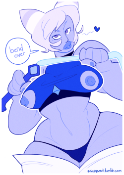 sniggysmut:Holly Blue Agate from Steven Universe.