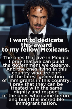 buzzfeed:Let’s Focus On Alejandro González Iñárritu’s Powerful Speech, And NOT Sean Penn [x]