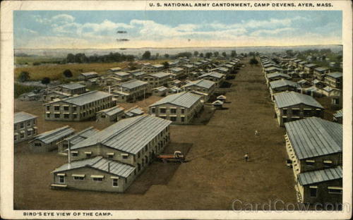 Camp Devens (Massachusetts, 1917), established on September 5thof that year as a reception centre fo