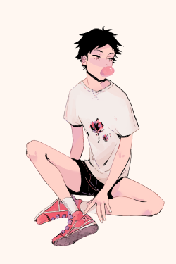 pfeffersteak:   Anon1: yes requests omg, can you draw prettyboy akaashi please : ) Anon2: hmm wenn du requests annimmst, vielleicht aakashi? Dein Zeichenstil ist super süß btw!  prettyboy akaashi for you anons, you go anons 