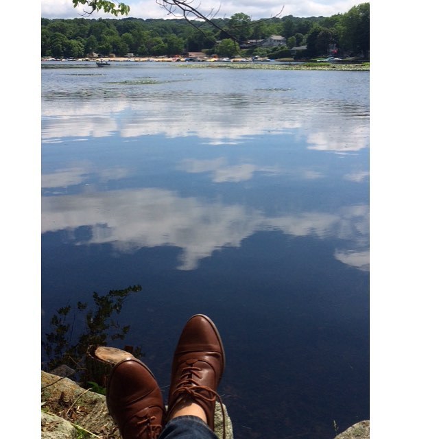 always stopping for lakes 🏞 #tomsawyer #lakehangs #travels  (at Hopatcong State